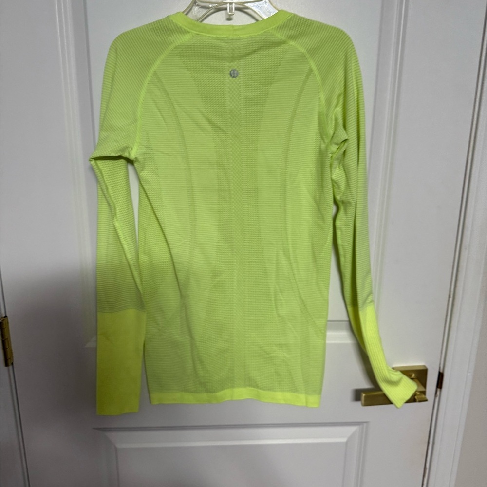 lululemon athletica Long Sleeve Top - Neon Yellow